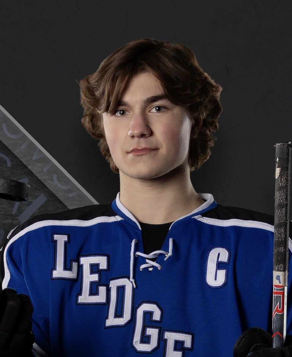 smsahockey's tweet photo. @TalanBlanck Badgerland Conference Player of the Year AND 1st Team All Conference Forward by Unanimous Selection! 💥 #ledgerpride https://t.co/UpHhvfgS9i