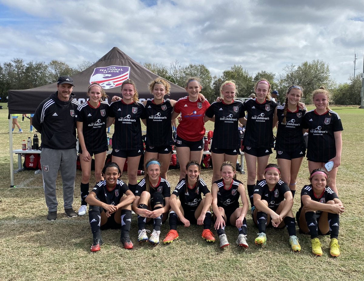 With a 4-2 win in our 7th & final National League P.R.O game we punched our ticket to the USYS National Championship in July & exit the bracket with 0 losses!!! 🎟️

#WeAreLonestar
#EarnYourPlace
#EveryMomentCounts
#LSC09FDL 
#USYS
#stxsoccer
@NationalLeague 
@LonestarSC