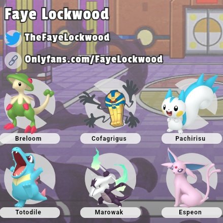 Faye Lockwood | NEW PAGE | $6 OF on Twitter: "The Trainer // Her Team"