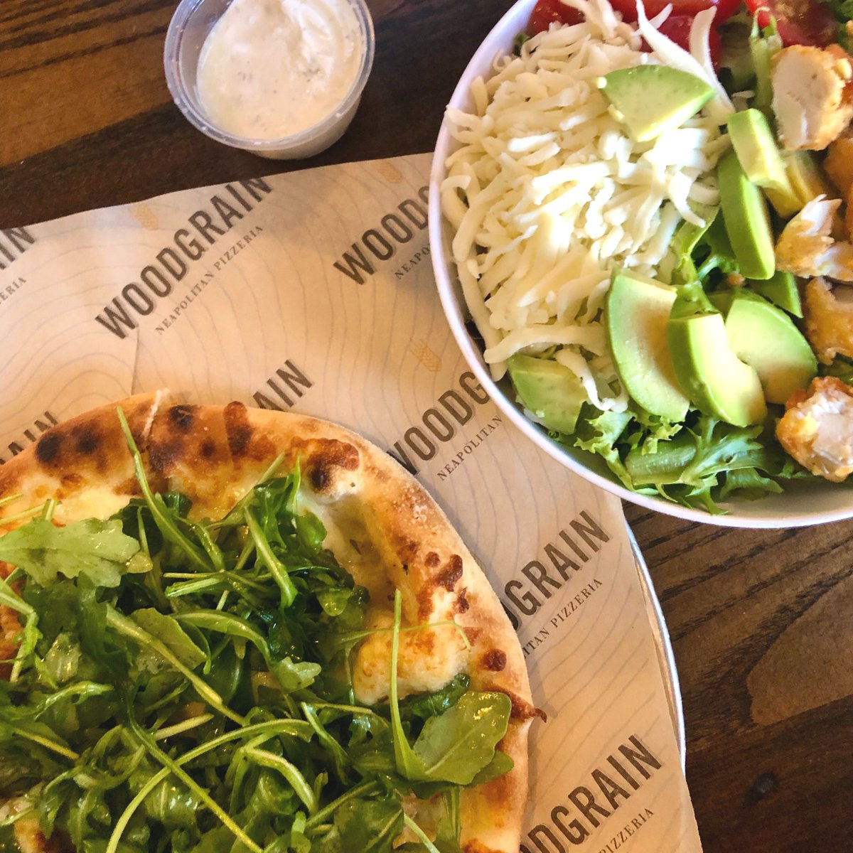 woodgrainpizza's tweet image. Have we got the Pick 2 for you! Mix and match any small specialty pizza and small specialty salad for one delicious meal! 🍕 🥗  #fastfiredfresh #pick2 #woodgrainpizzeria