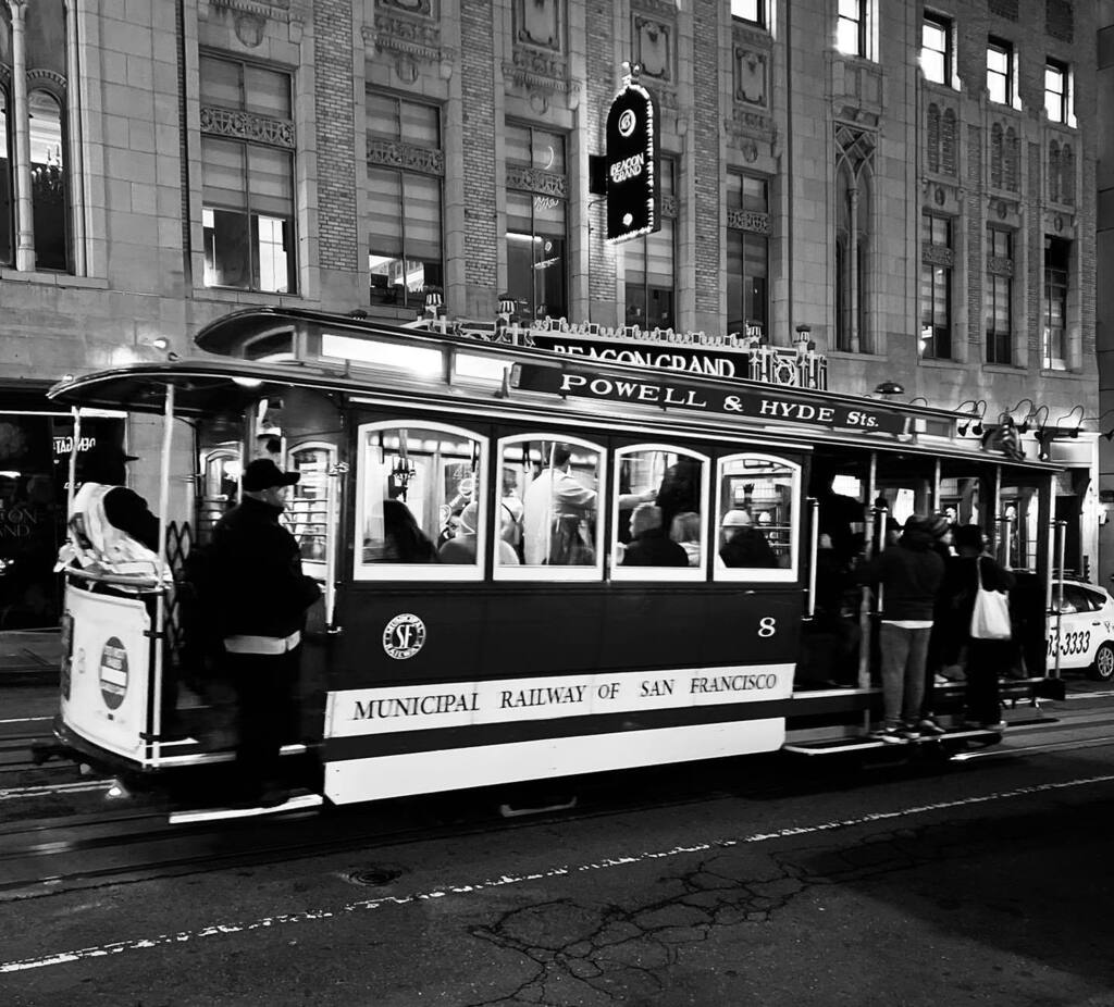 talesoftherails's tweet photo. @sfmta_muni @sf_cablecar #car8 on Powell St across from the Beacon Grand on fri 2/3/23  #sfmuni #capturetransit #cablecar #sanfrancisco #iphonephotography https://t.co/OgbXmRZ7Mu https://t.co/TutLwAtPkH