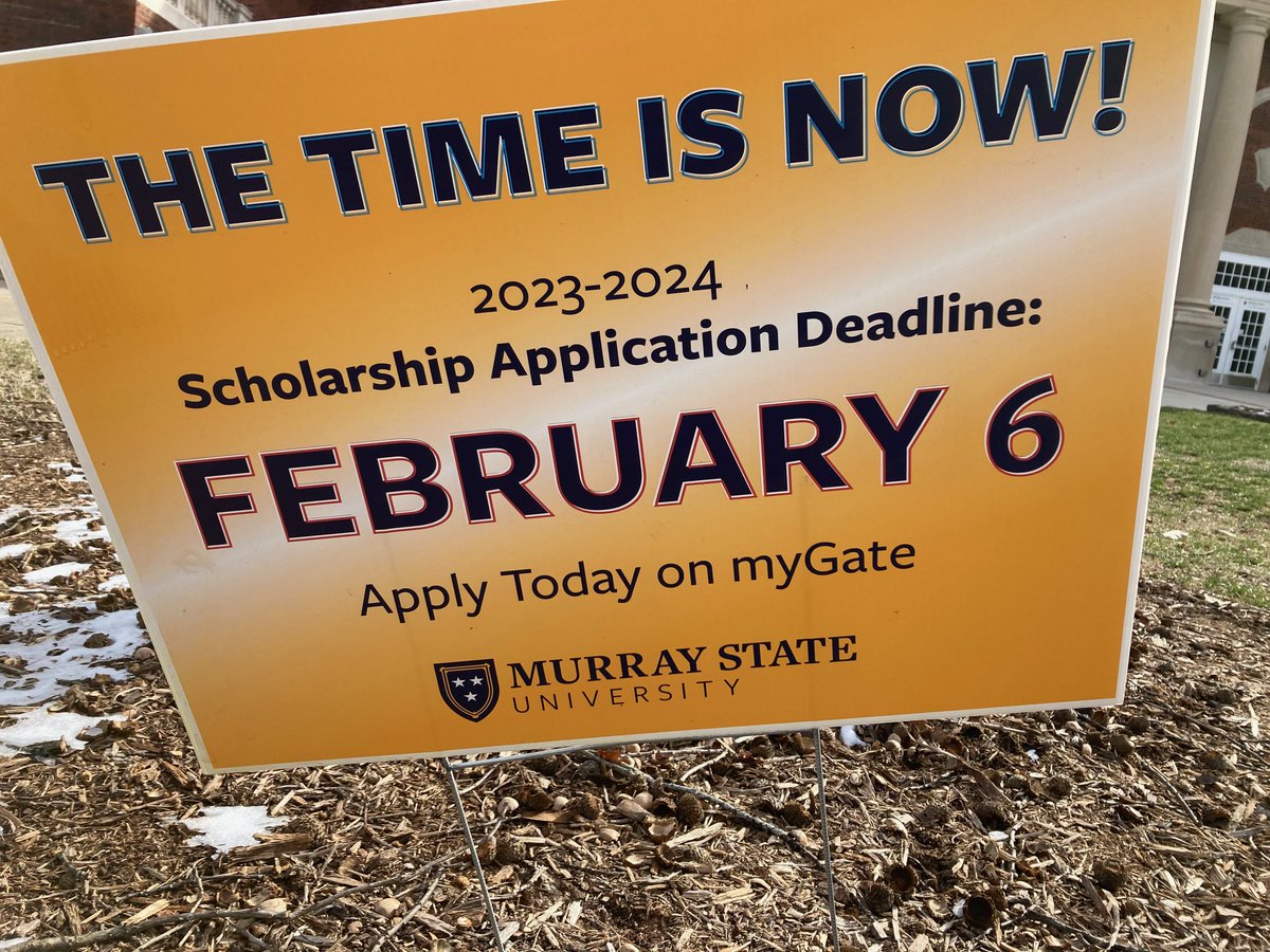 Murray State University on Twitter "The sign says it all students