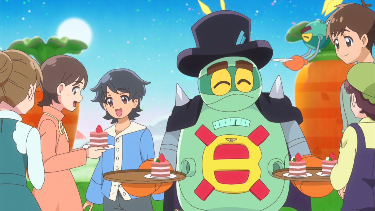 winxclubpretty's tweet photo. The Cures think Spiritoru is a hard worker
#Precure #PrettyCure #2022 #Precure2022 #Japan #PrettyCure2022 #DeliciousPartyPrecure #Delicious #DeliciousPartyPrettyCure #DeliciousParty #CurePrecious #CureSpicy #CureYumYum #CureFinale #KomeKome #PamPam #MemMem #Recipeppi #Cerfuil https://t.co/5lO9QuxJzA