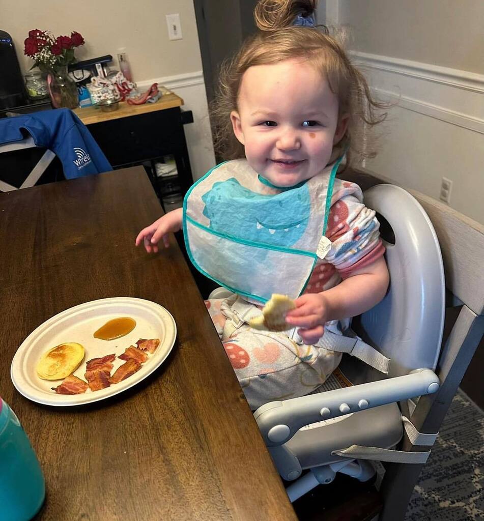 TwoDelawareDads's tweet photo. Lazy Sunday, starting with pancakes and bacon!! #sundayfunday #daddyslittlegirl #daddydaughter #Dadventures #FosterDads #InstantFamily #followourjourney #fathers #fostercareadoption #gaydadswithkids #gaydads #adventure #family #gayswithkids #familia  #mytwodads #gaydads  #da… https://t.co/Tm4HV0pwqI