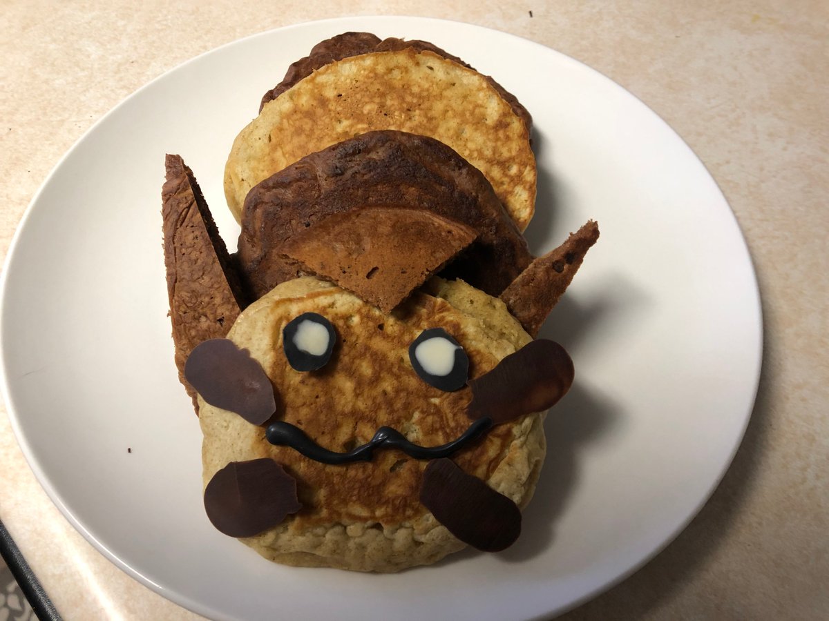 ContentlyF's tweet image. #pokemon pancake