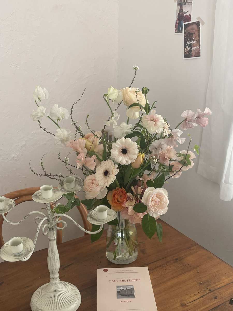 Iputa_flower_'s tweet photo. テーブルコーディネートもお任せください💐春がギュギュっと詰まったお花が仕上がりました ˎˊ˗

立春も過ぎて少しずつ春の足音が聞こえてきましたね🌷 https://t.co/JL8pvMCJCv