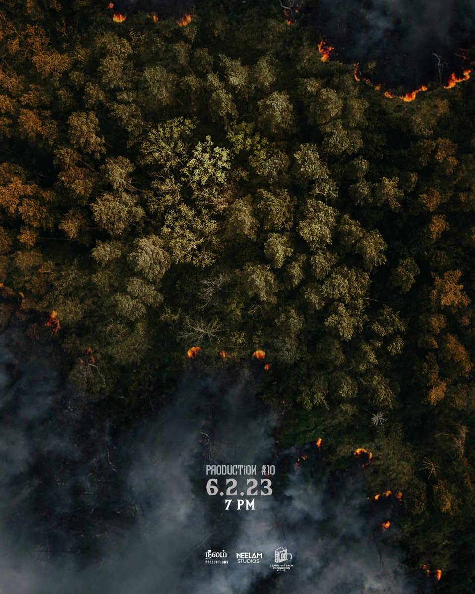 V2Cinemas's tweet image. #NeelamProductions&apos; next Production10 Title reveal tomorrow at 7 PM.