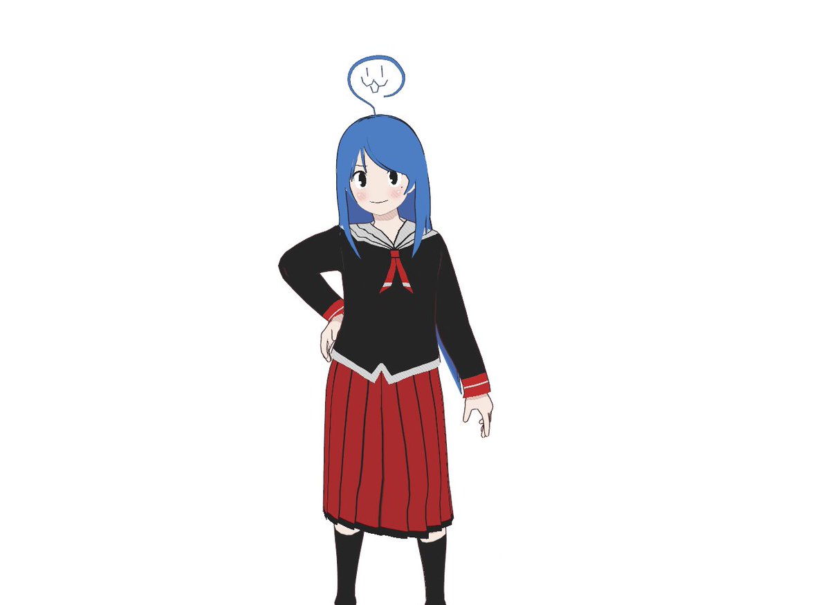 Yugi086's tweet photo. Made vroid model to stream Gal Metal :)

#galmetal #switch #vroid #vroidstudio #vtuber https://t.co/vx6Ad3Dq8V