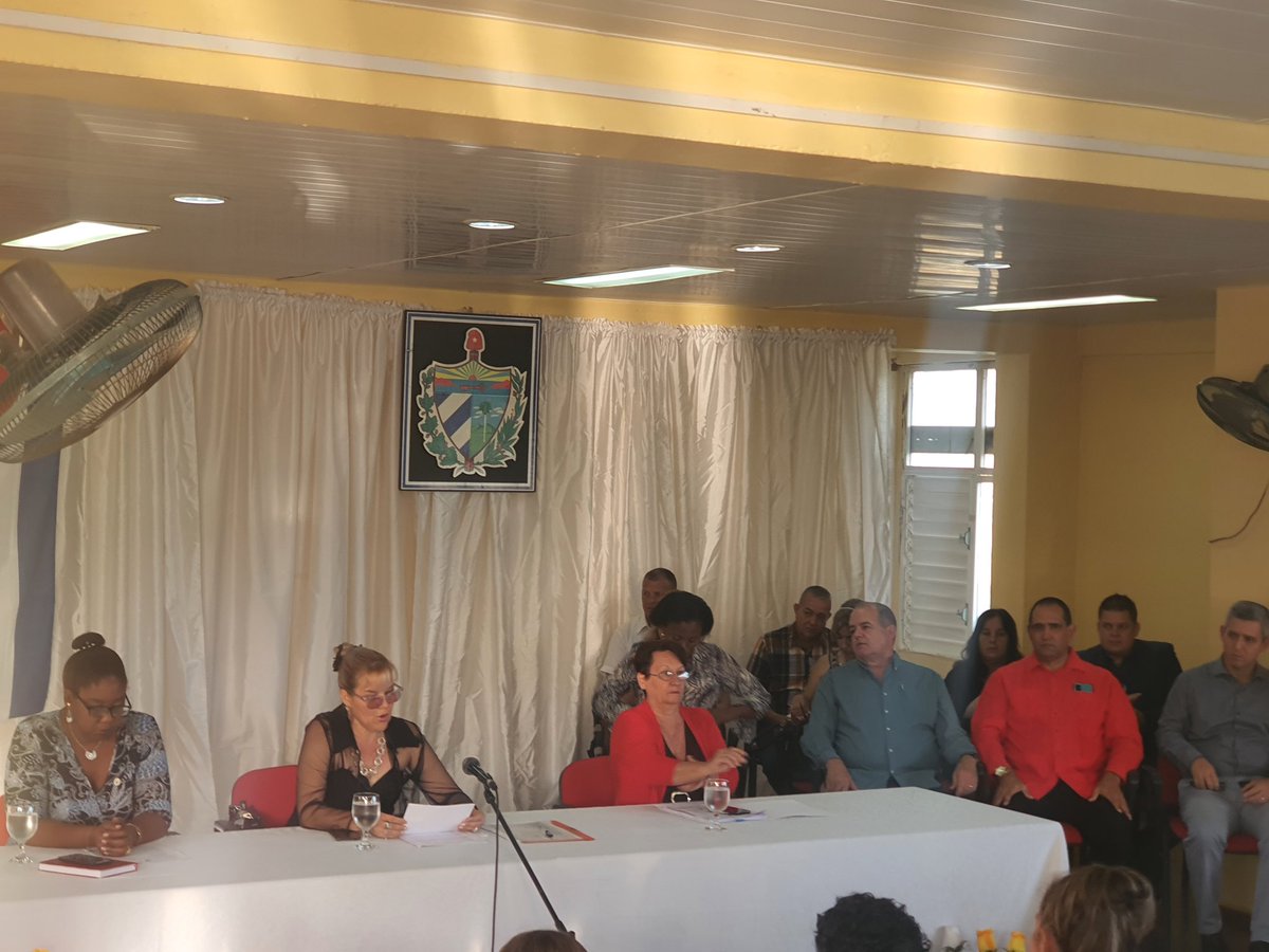 📍📍Sesiona en Morón la Asamblea Extraordinaria para aprobar la candidatura para Diputados a la Asamblea Nacional del Poder Popular. ..📌📌
🇨🇺🇨🇺🇨🇺🇨🇺
#Morón
#VamosxMas