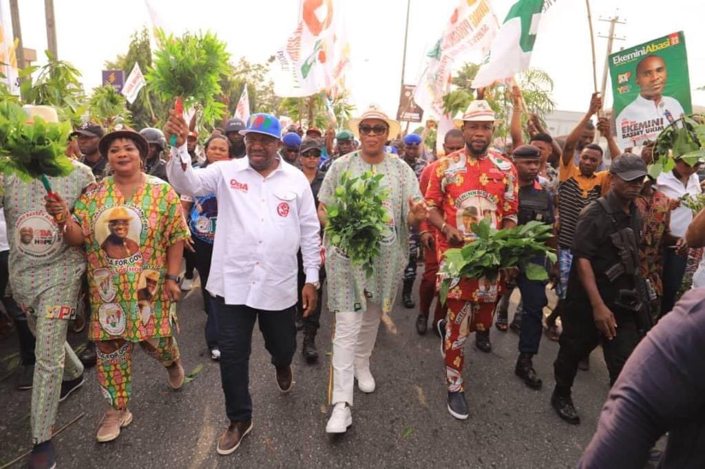 YPPAKS's tweet photo. Our quest to reach out to every community in Akwa IBOM state reached a tremendous height on Saturday (04/02/2023) when we took our YPP Akwa Ibom State campaigns to some wards in uyo local government Area.@YPPNational @SenatorOba https://t.co/2yPjjfAlSK