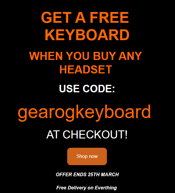 GamingGearOG's tweet photo. https://t.co/m8Oc88ux2Y

#gaming #gamingcommunity #pcgaming #freekeyboard #freestuff #giveaway #headset https://t.co/Y7Myv618KH