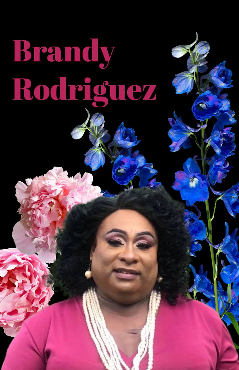 _ipra2023's tweet photo. Today we give our flowers to Brandy Rodriguez, one of Trinidad and Tobago's most outspoken transgender and LGBTQ+ activists. Rodriguez founded the Trinidad and Tobago Transgender Coalition (of which she was president) and was presented with the Commonwealth Points of Light https://t.co/FdHMuKLkbc