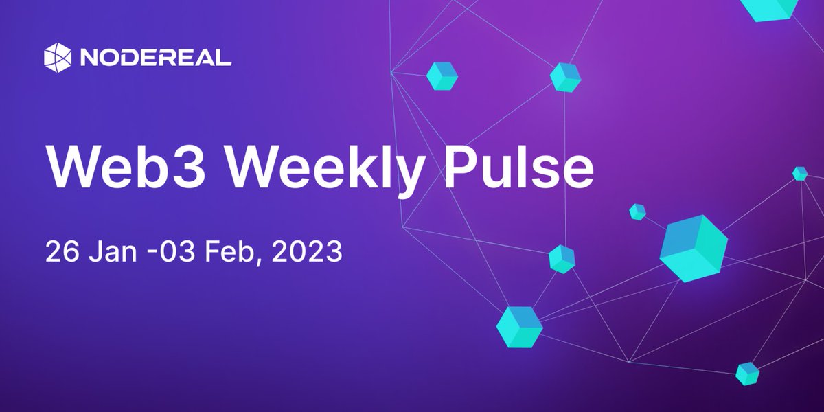 Nodereal_io's tweet photo. Sunday is a Fun day, but let's make it also Educative ๐ค
Welcome to #Web3WeeklyPulse - A Newsletters Thread for you to catch up with #Enterprise solutions, and the #Web3Infras movement.
#Web3 moves fast but @Nodereal_io got you cover ๐
๐ Relax, Read and Digest
๐งต https://t.co/he3Gn1kW5B