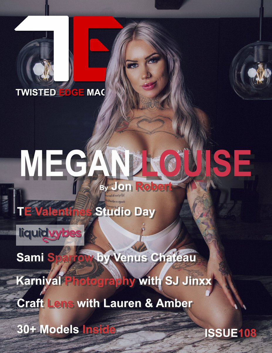 TwistedEdgeMag's tweet photo. TE issue 108 OUT NOW in digital & print - grab yours now via: https://t.co/dUK2Q3moIN ft @Meganloux95 & Julia gracing the February covers #te2023 #itsanedgething #twistededge https://t.co/IYn7bJqZZh