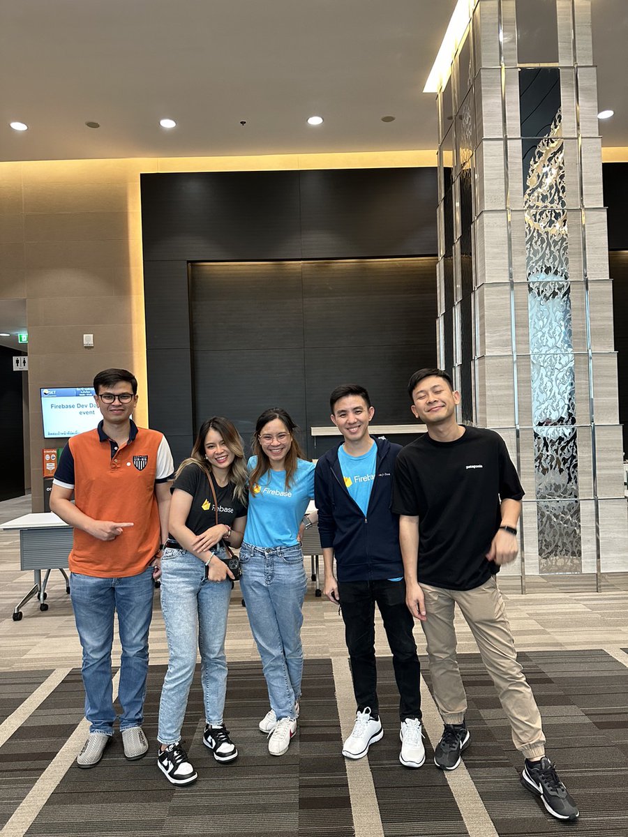 Jirawatee's tweet photo. We have a blast in 🔥Firebase Meetup Bangkok. Thanks everyone for joining us especially Andrea Wu from #Firebase team for giving a great to Thai developers. #GDGBangkok #FirebaseThailand #FirebaseMeetupBKK https://t.co/wJDPydUq69