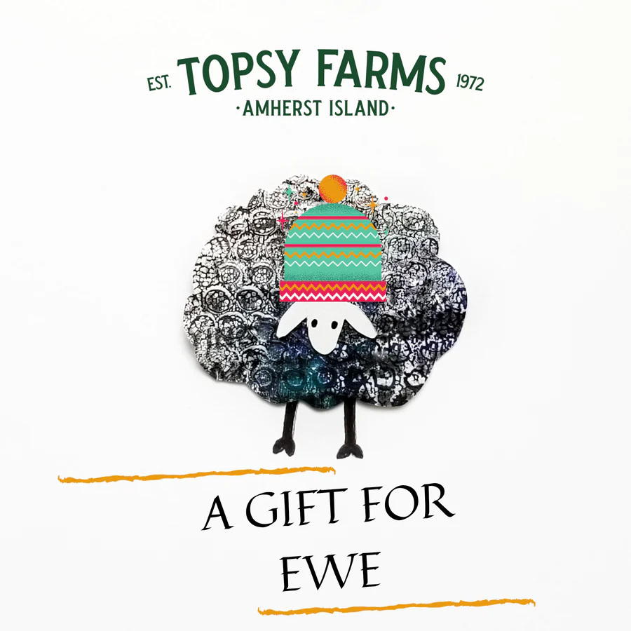 TopsyFarms's tweet image. Shameless #SelfPromotion Sunday
The dreaded V word 😬
There are so many ways to celebrate #love:
plutonic or romantic.
Some of us like to make gestures on #ValentinesDay.
So we’ve decided to do up a quick list of our top 5 #ValentinesGifts for the ones who prefer wool over...1/5