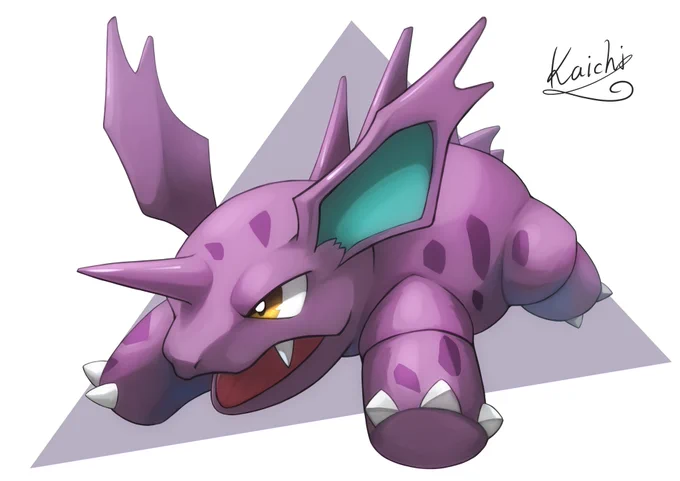#全てのポケモン描いてみるNo.32 No.33 No.34 
