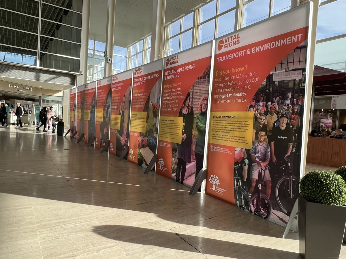 Ranj_MK's tweet photo. Pop down to #MiddletonHall in @centremk to view @MKComFoundation #VitalSigns exhibition. Learn about some of the great things about our city and some of the challenges. https://t.co/qNlxyNs7sr