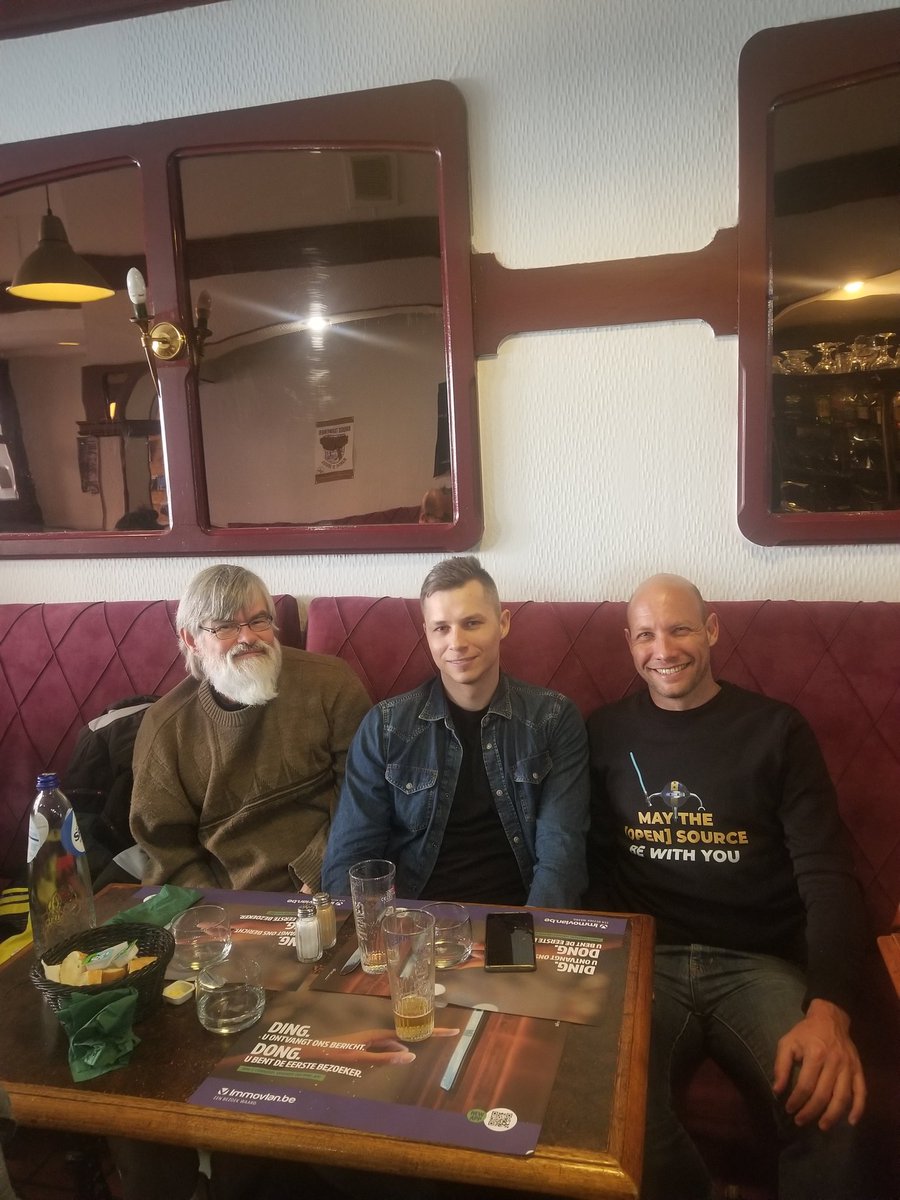 ๐ณ๐๐๐๐ ๐ท๐๐๐๐๐๐๐ #CNCFAmbassador ๐ฎ๐ฑ๐ (@horovits) on Twitter photo Finally meeting <a href="/ploffay/">Pavol Loffay</a> in person after all this time <a href="/opentelemetry/">OpenTelemetry</a>. And meeting Jean-Frederic from <a href="/RedHat/">Red Hat</a> <a href="/TheApacheTomcat/">Apache Tomcat</a>.
#opensource #community catch-ups <a href="/fosdem/">FOSDEM @fosdem@fosstodon.org</a>
#FOSDEM #FOSDEM2023 Finally meeting <a href="/ploffay/">Pavol Loffay</a> in person after all this time <a href="/opentelemetry/">OpenTelemetry</a>. And meeting Jean-Frederic from <a href="/RedHat/">Red Hat</a> <a href="/TheApacheTomcat/">Apache Tomcat</a>.
#opensource #community catch-ups <a href="/fosdem/">FOSDEM @fosdem@fosstodon.org</a>
#FOSDEM #FOSDEM2023