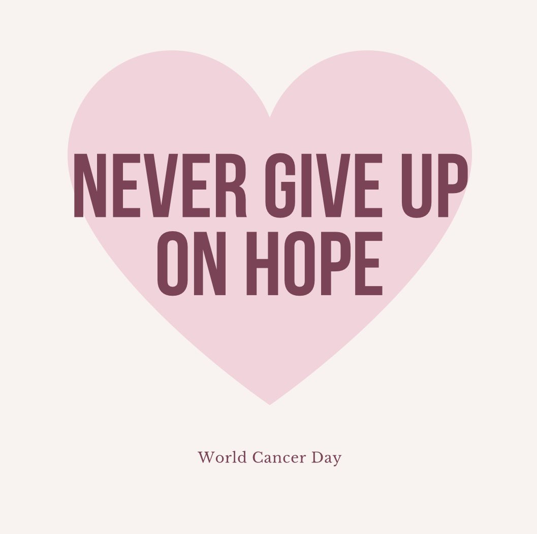 steps_to_change's tweet image. Today is World Cancer Day which aims to prevent millions of deaths each year by raising awareness and education about cancer, and encouraging everyone to take action against the disease.

 #worldcancerday