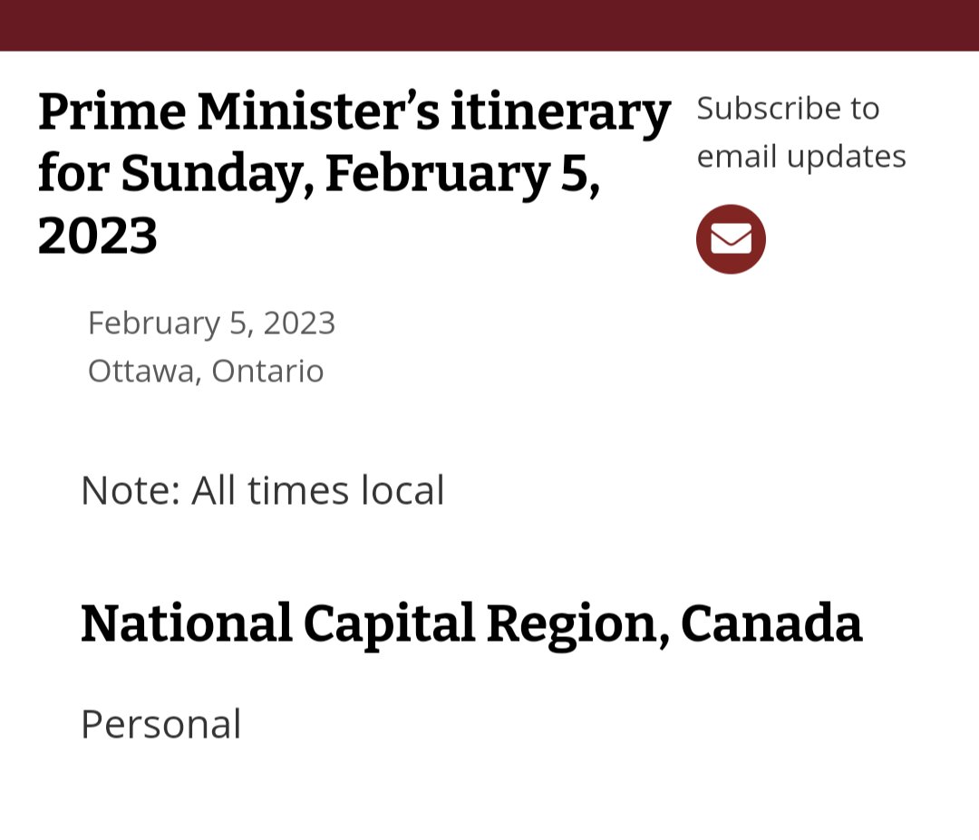 eyeonthe_cagovt's tweet image. Sadly, no one is surprised to hear #PartTimePM is taking another personal day. (This is JT's 11th personal day in 2023)

Maybe he will take this opportunity to go for a "walk in the snow"

Confused by the reference about the snow? Search Pierre Trudeau and walk in the snow