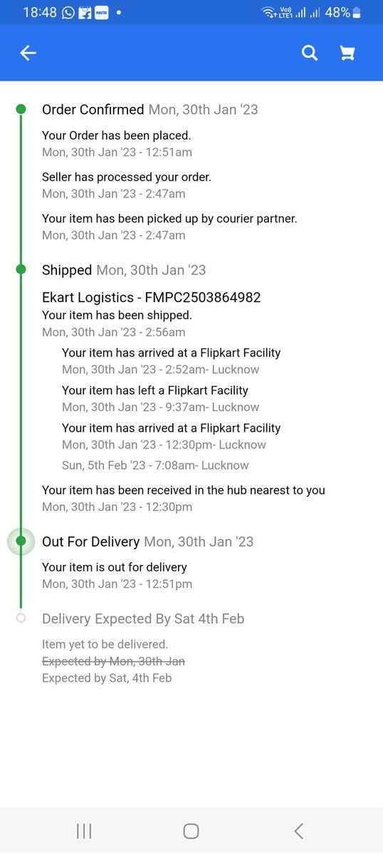 Chaturvediachal's tweet image. Tired of waiting for a product delivery since I've ordered from @Flipkart also I am very much disappointed by the service resolution got from @flipkartsupport. Despite being several followups for the order I've not the product in the stipulated time
#Flipkart 
#FalseCommitment