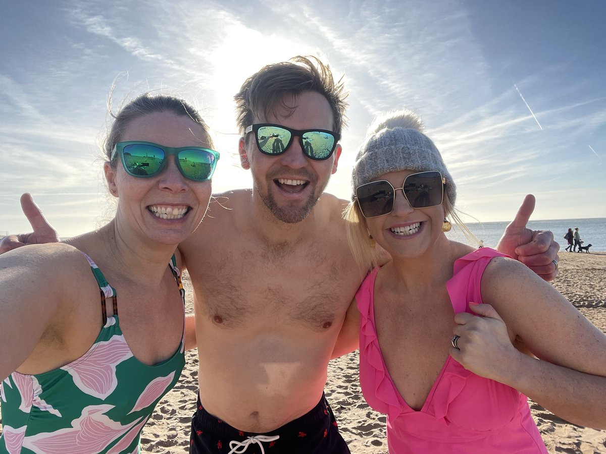 Now that was utter bliss, and a wee bit cold. Totally worth it though #happyhead