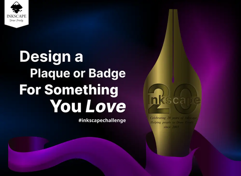 inkscape's tweet image. February is the month of love ❤️ !
Our #Inkscape drawing challenge (not the About Screen Contest):  design a plaque / badge for something you love!

Multiple entries &amp;amp; chit-chat encouraged. See you there!

inkscape.org/forums/competi…

#InkscapeChallenge #ArtWithOpenSource