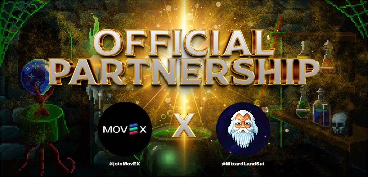We have partnered with <a href="/joinMovEX/">MovEX - Building the Defi foundation</a> The First DEX on SUI Network as we will be utilizing MoveEX for first exchange for $WIZ Token. 🪄🧙‍♂️

🎁RT, Like, Follow <a href="/joinMovEX/">MovEX - Building the Defi foundation</a> &amp; <a href="/WizardLandSui/">Wizard Land - Sui💧</a> 
We are giving away 10 OG Movex and  10 White Wizard 🎁