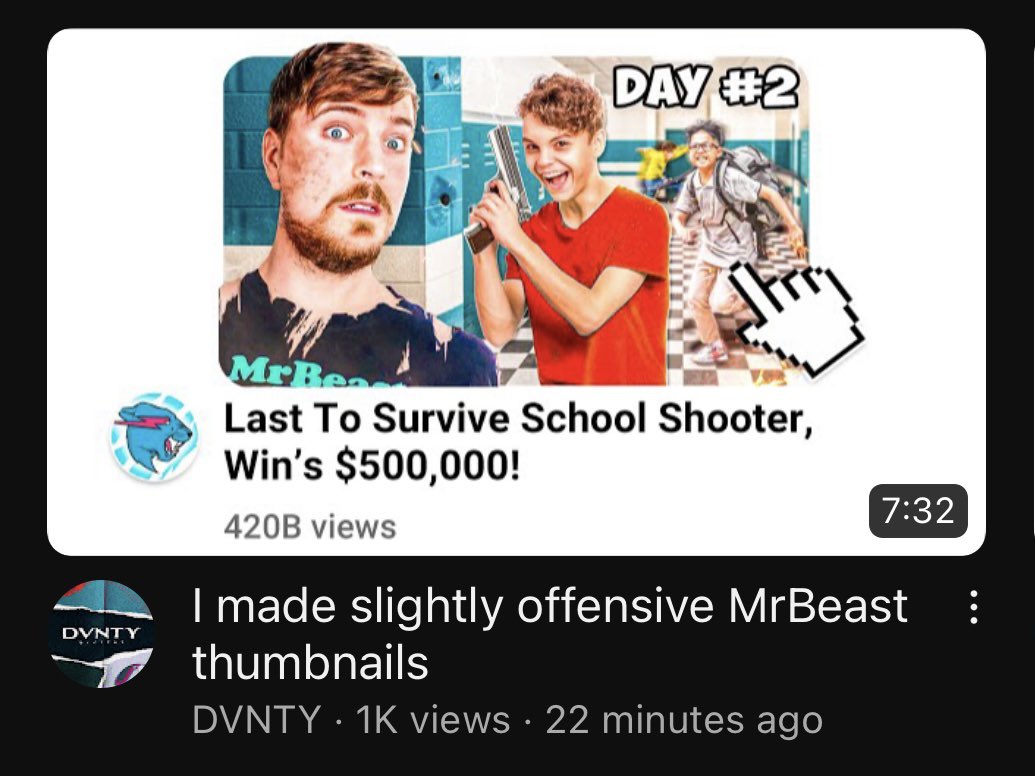 Mr. Beast meme by Sawcraft1 on Newgrounds