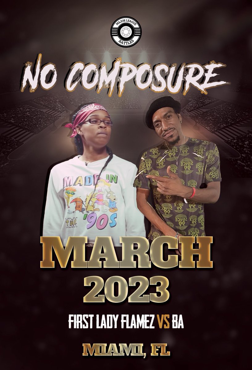 BATTLERAPORDIE's tweet photo. MARCH 2023 #NOCOMPOSURE https://t.co/9aFgAPjCJX