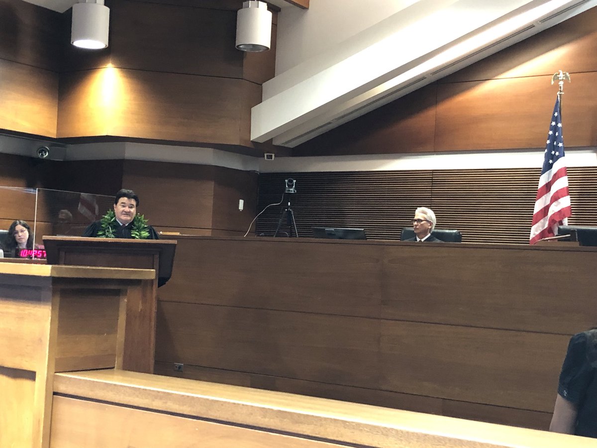 JapanCons_Guam's tweet photo. My first online courtesy call on #Guam was to former #ChiefJudge Carbullido. It was the current Chief Judge Torres who was next to me when I first saw the 5-hour Liberation Parade at the Grandstand. They have always been outstandingly insightful &amp; gracious in their demeanor. https://t.co/9PGqYGZnXn