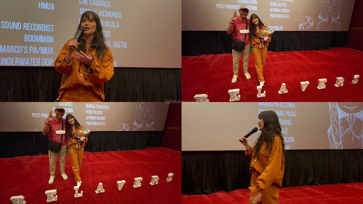 belaverspasig's tweet photo. Thank you so much for watching with us, ate @padillabela. Super nice seeing you and Direk Jalz today. Congratulations!!! We enjoyed Spellbound so much πͺβ€οΈ
@belavers_ph @VIVA_Films
#Spellbound #SpellboundPH https://t.co/6RT51Ff4KH