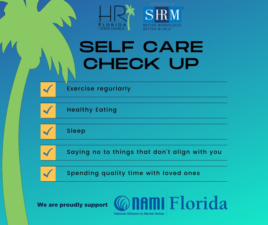 HR Florida (@hrflorida) on Twitter photo Self care isn’t selfish. Self care is necessary. Self care involves taking time to take care of YOU. Are you making time for self care? #HRFL23 #HRFL <a href="/NAMIFlorida/">National Alliance on Mental Illness Florida</a> Self care isn’t selfish. Self care is necessary. Self care involves taking time to take care of YOU. Are you making time for self care? #HRFL23 #HRFL <a href="/NAMIFlorida/">National Alliance on Mental Illness Florida</a>