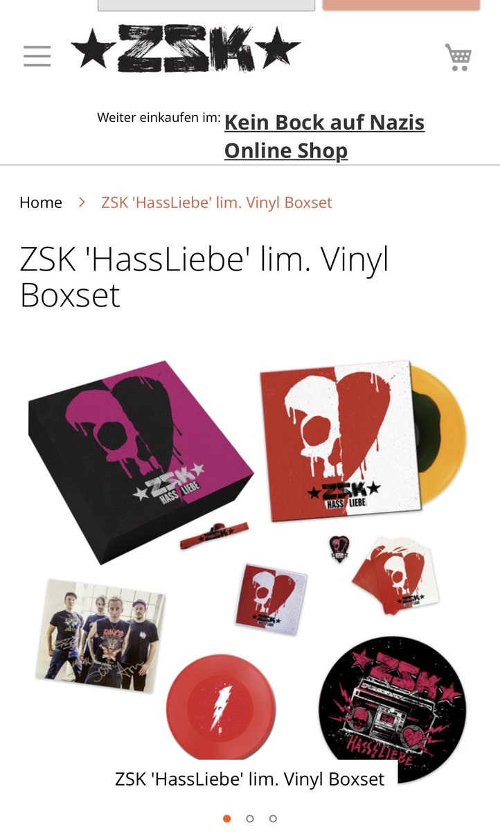 Die letzten 14 Boxen. Dann ausverkauft. Krass!!
❌❌ zsk.hamburgrecords.com/zsk-hass-liebe…