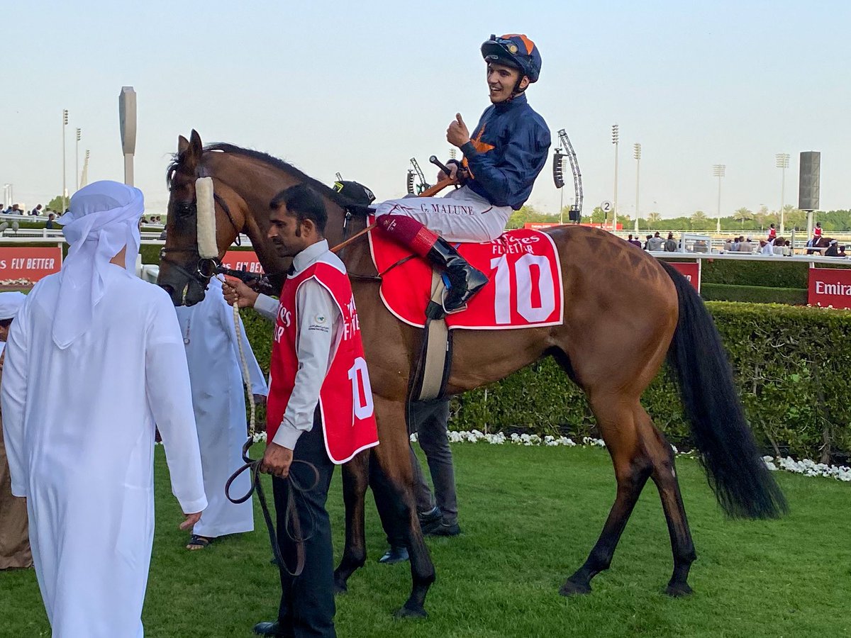 Go on, Gabbie! <a href="/Gabrielemalune/">Gabriele Malune</a>🇮🇹 wins another grass race well this season, this time with <a href="/HarmashRacing/">Harmash Racing</a>’s FIRST WINTER, who was due a big effort. Hats off 🎩 to one of the nicest riders out there.