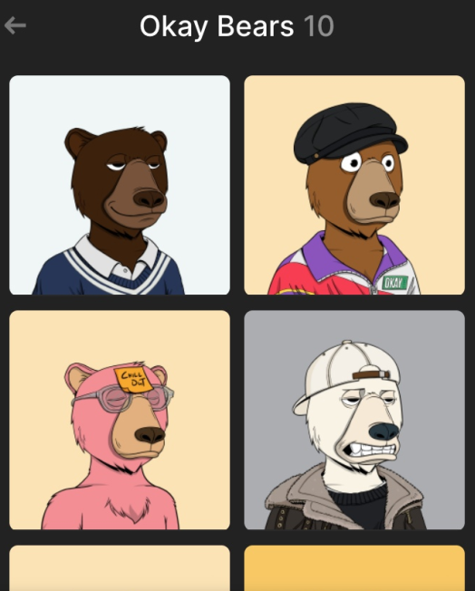 MSCdao's tweet photo. And lets talk bout @okaybears.🐻

[6/7] 🧵👇 https://t.co/mLr1KLW5LY