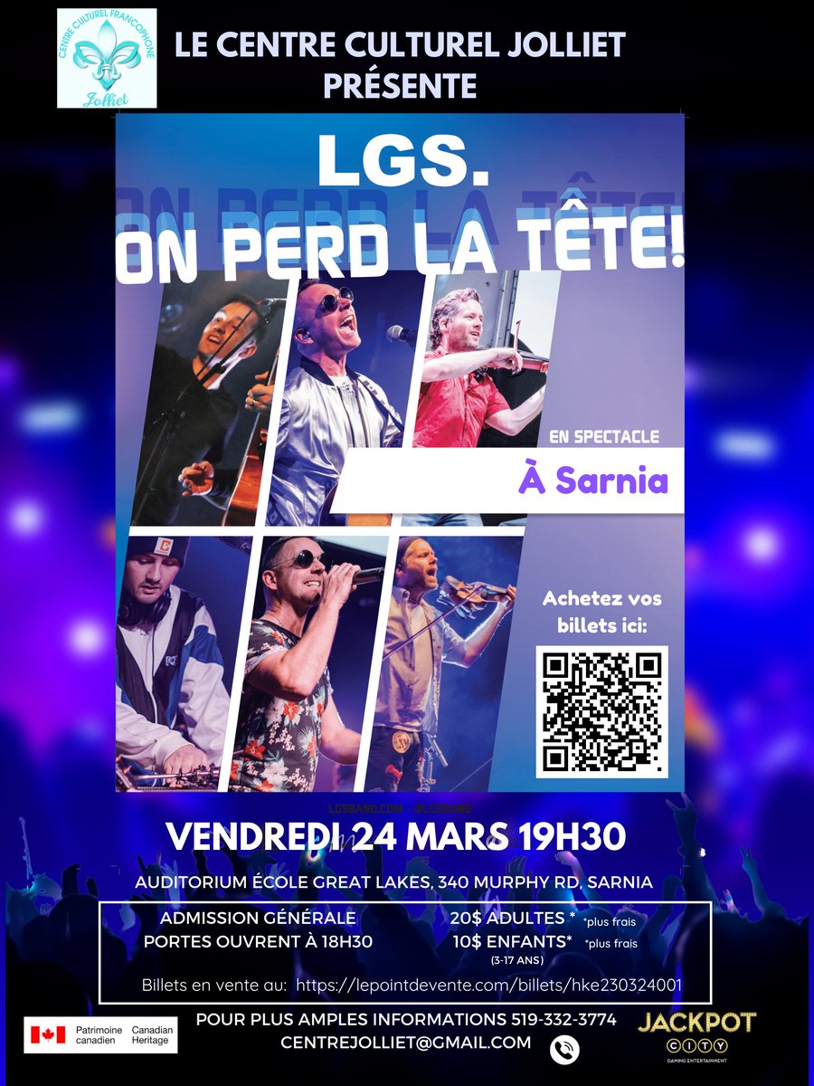 N'attendez pas pour acheter vos billets!   Ils s'envolent rapidement!  lepointdevente.com/billets/hke230…