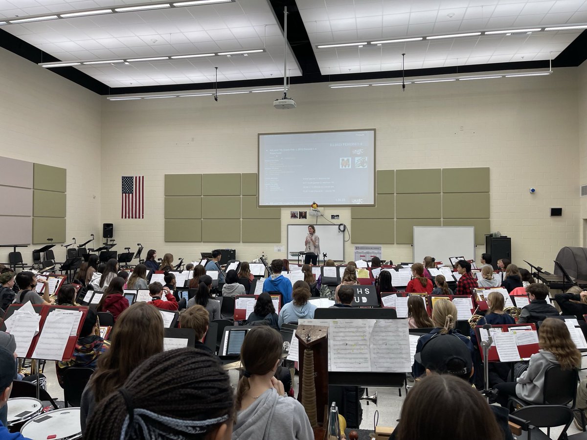 DJAlstadt's tweet photo. It was a great day with Madison and Lincoln 6th/7th grade band student’s rehearsal: sharing, and learning with collaborations with our NCHS Wind Ensemble! #PartnersInGrowth @LJHSLancers @MJHS_Warhawks @NCHSOFFICIAL https://t.co/kLrjGM12vo