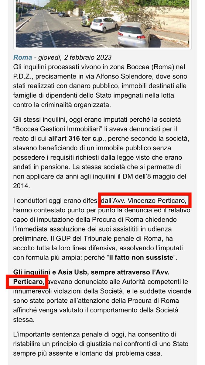 VPerticaro's tweet photo. #sfratti#processopenale#roma#avv.VincenzoPerticaro#assoluzione#udienzapreliminare# https://t.co/3X1os5H6it