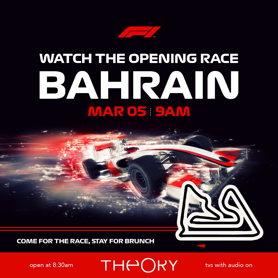 FORMULA 1 IS BACK - we're exactly one month out! 🏎

The best seats to watch the opening race are at our house. Reserve your table for your squad today! 📆

#formula1 #bahraingrandprix #bahraingp #chicagosportsbar #rivernorthsportsbar #bestchicagosportsbar