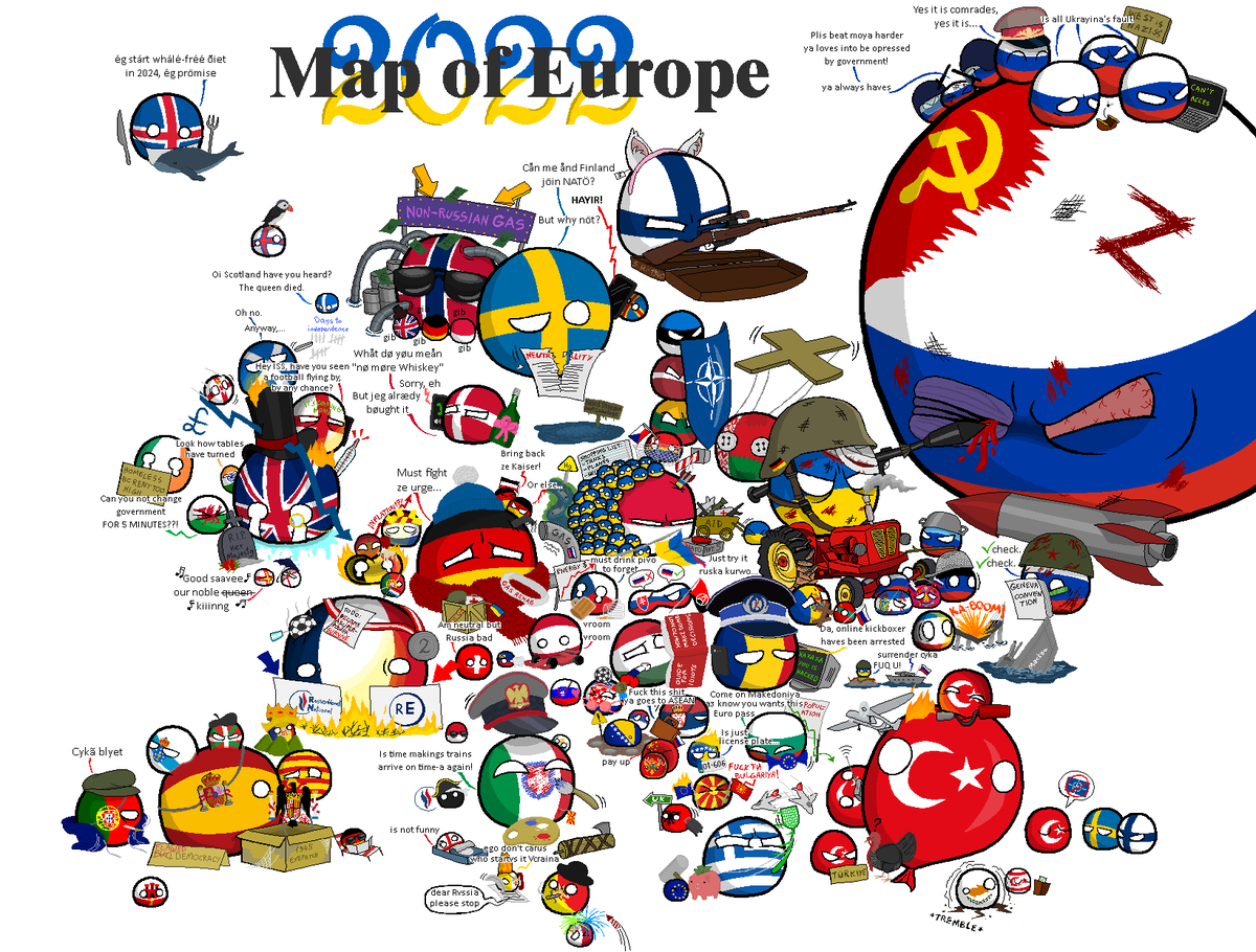 kasiasunny's tweet photo. https://t.co/6FSXzIRjD4 #polandball #mapofeurope #Europe #WarInUkraine https://t.co/gv8raoP9gB