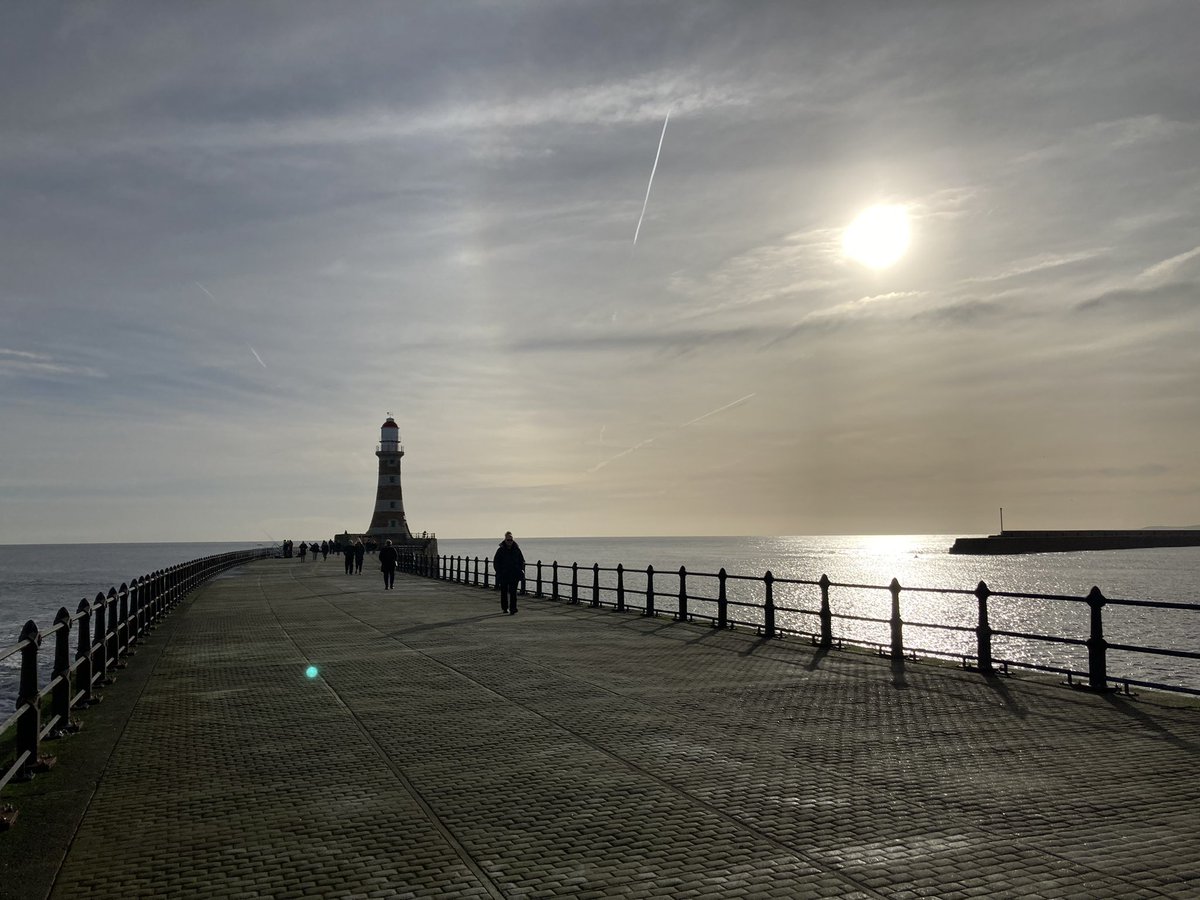 Gorgeous walk this morning #SundayMorning #rokerpier