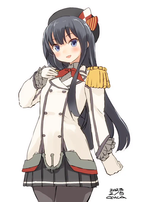 とってもエレファントなレディの暁#艦これ版深夜の真剣お絵描き60分一本勝負#艦これ版真剣お絵描き60分一本勝負_20230205 