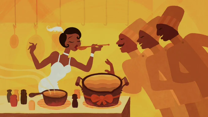 It reminds me a lot of the Almost There sequence from Princess and the Frog which is probably why I love it so much 