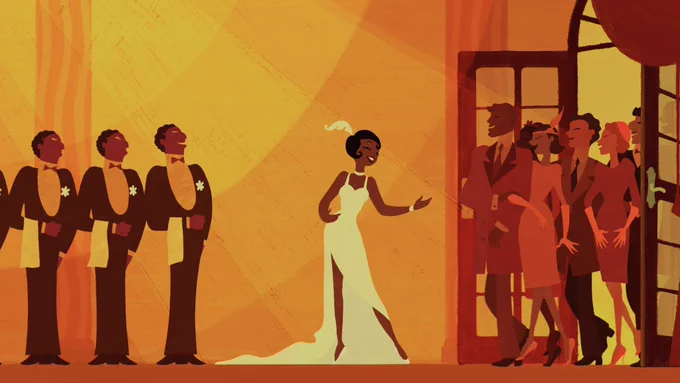 It reminds me a lot of the Almost There sequence from Princess and the Frog which is probably why I love it so much 
