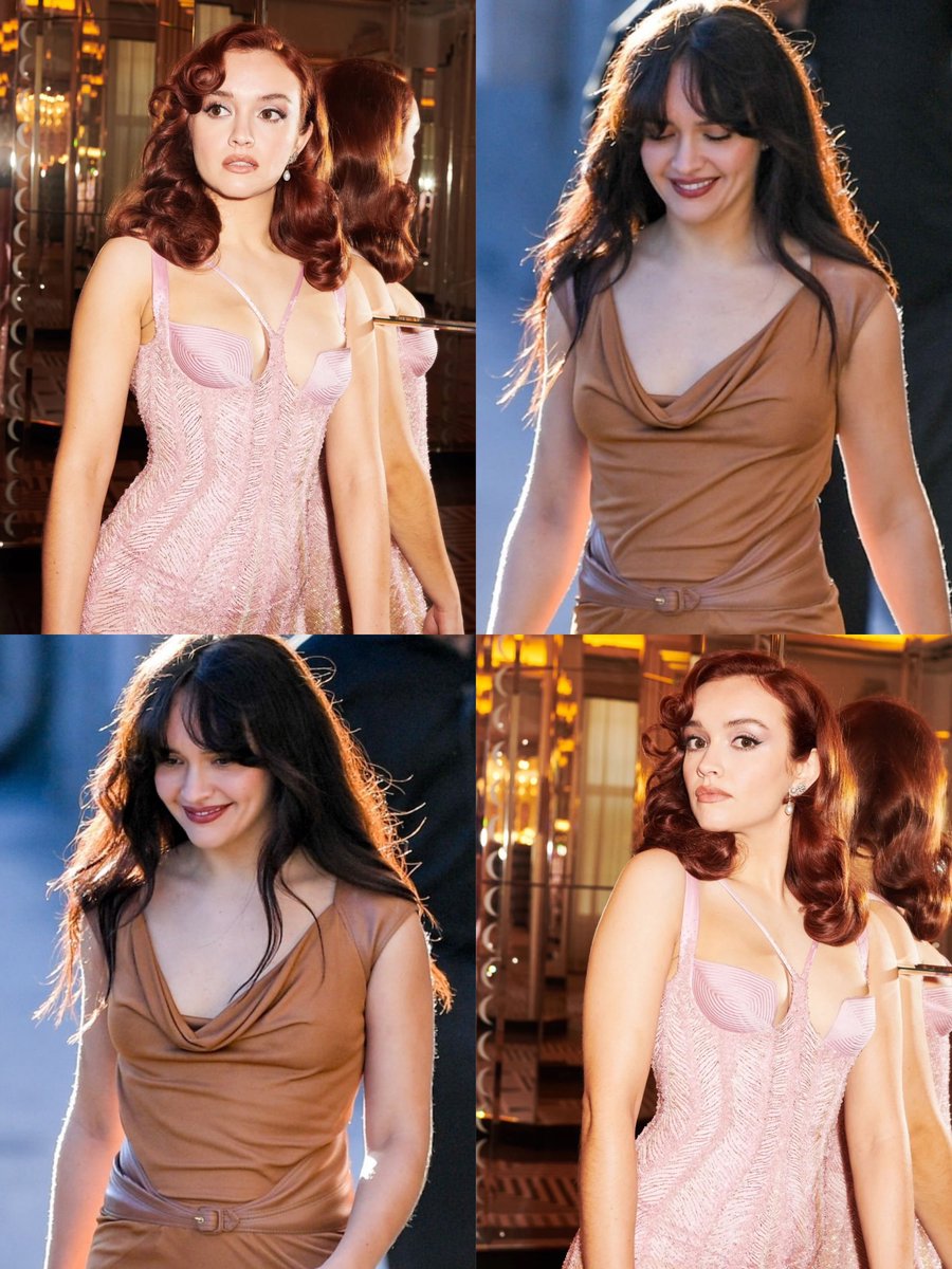 thinkercooke's tweet photo. olivia cooke x versace looks https://t.co/dQohodAiXB