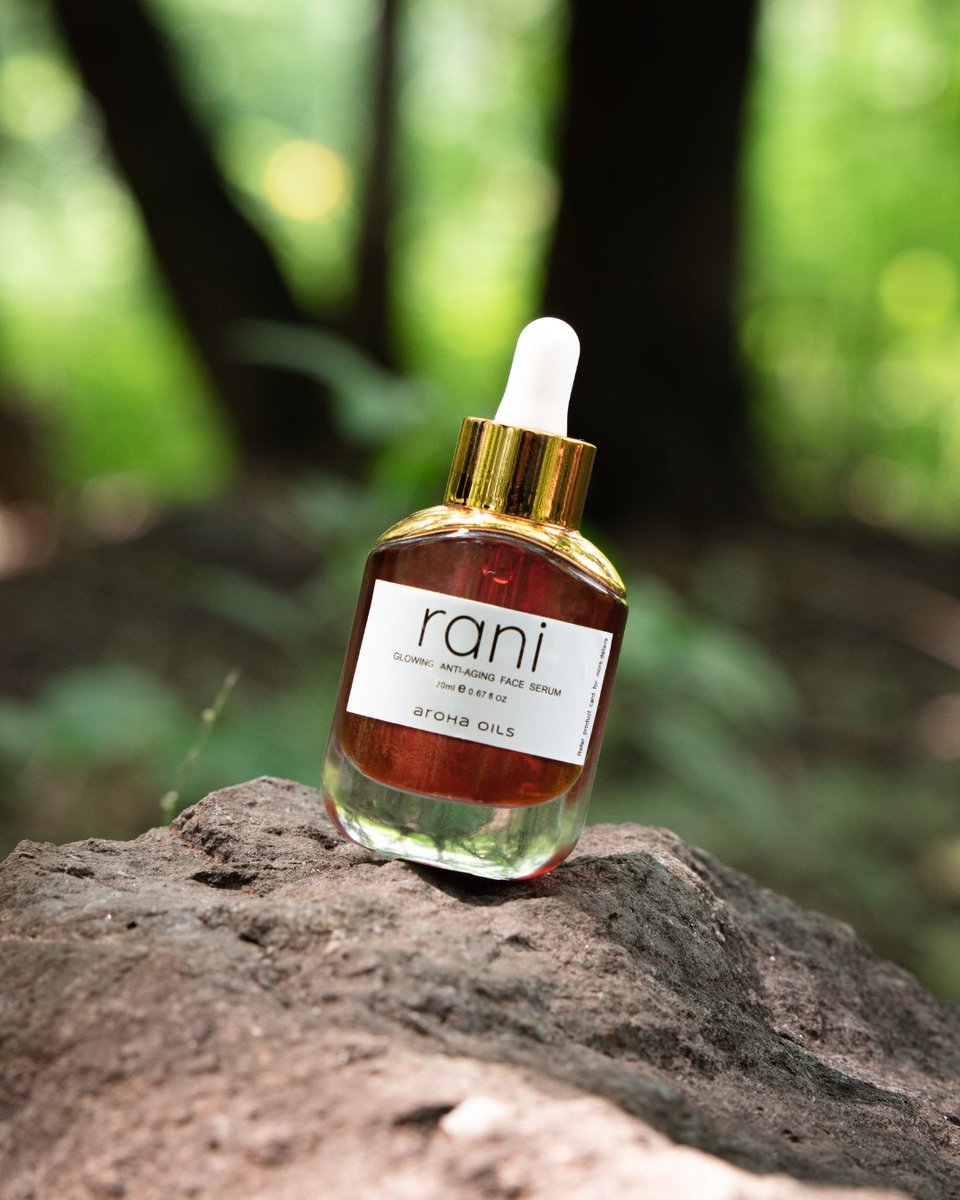 Born Wild. 🌳 Just like you. 🦜

Made with 100% ingredients made in Nature. World's one of its kind All-natural Vitamin C Known as Kumkumadi Tailam in Ayurveda; one of the most potent &effective face serums. 
 #Rani #Kumakumadi #Ayurveda  #FaceSerum  #Faceoil #retinol #VitmainC