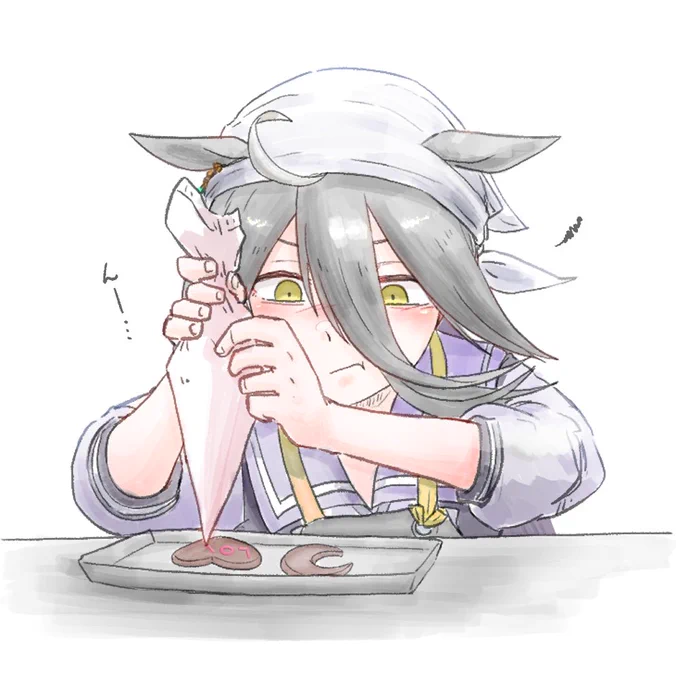 #ウマ娘  #マンハッタンカフェ準備その2 