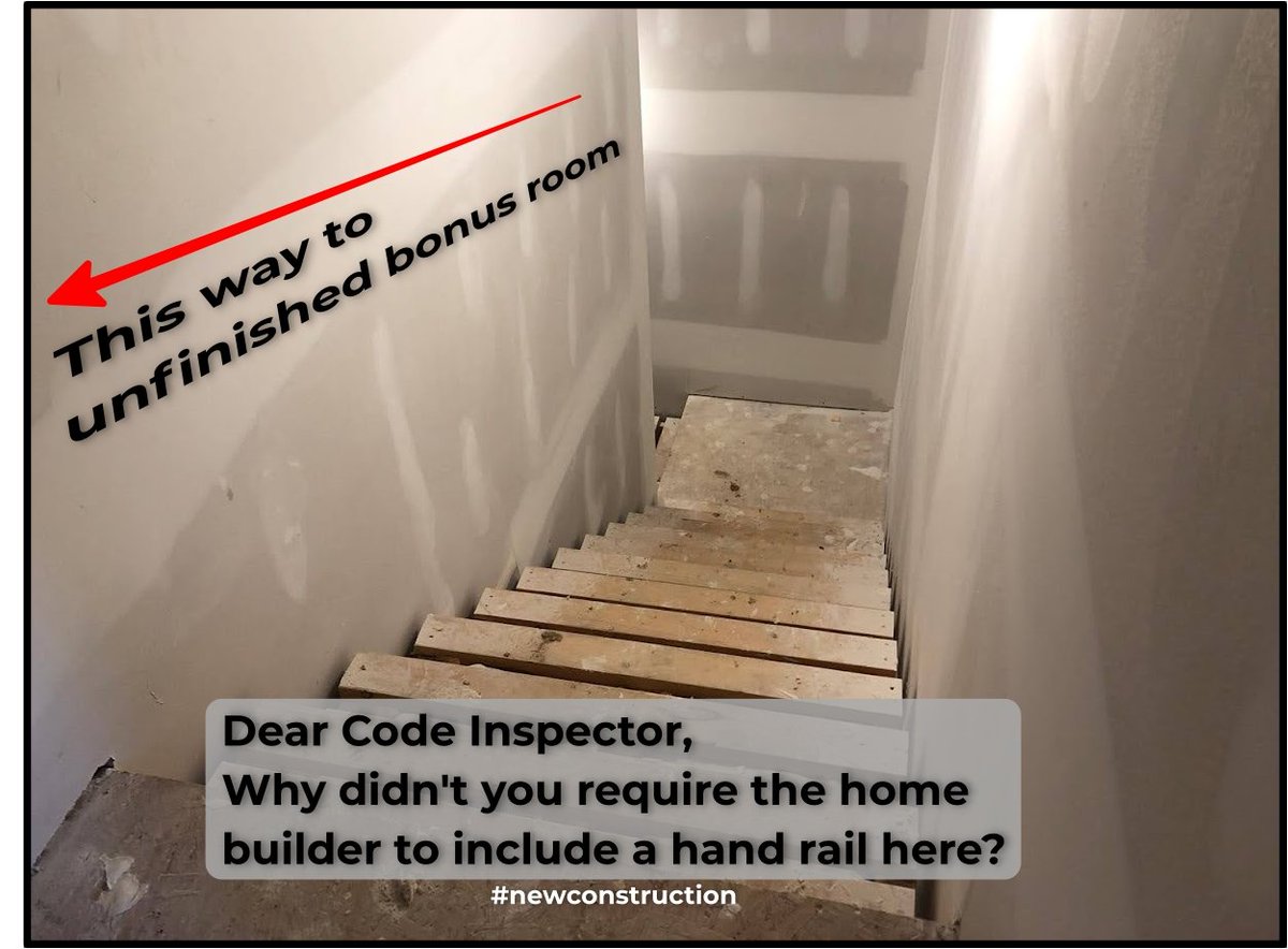 MSHomeInspector's tweet image. 𝐃𝐮𝐝𝐞, 𝐝𝐨 𝐲𝐨𝐮 𝐞𝐯𝐞𝐧 𝐥̶𝐢̶𝐟̶𝐭̶ 𝐢𝐧𝐬𝐩𝐞𝐜𝐭? 

👀

#homeinspection #codeinspection #stairway #fallhazard #failinspection #codeinspector